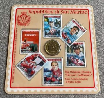 San Marino 2005 | Postzegels & Euromunt | Ferrari | 1 euro beschikbaar voor biedingen