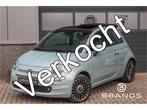 Fiat 500C 1.0 Hybrid Launch Edition Vol opties Limited ed. G, Voorwielaandrijving, Gebruikt, 4 stoelen, Leder en Stof