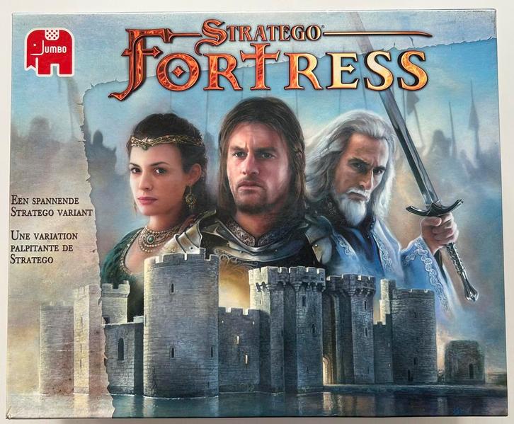 STRATEGO FORTRESS Gezelschapsspel COMPLEET, Hobby en Vrije tijd, Gezelschapsspellen | Bordspellen, Zo goed als nieuw, Een of twee spelers