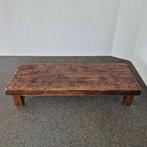 brutalist eiken salontafel wabi sabi, Ophalen, Gebruikt, ., Eikenhout