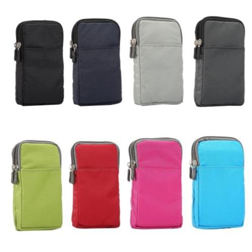 Universeel nylon opbergtasje met rits - veel kleuren, Telecommunicatie, Mobiele telefoons | Hoesjes en Frontjes | Apple iPhone