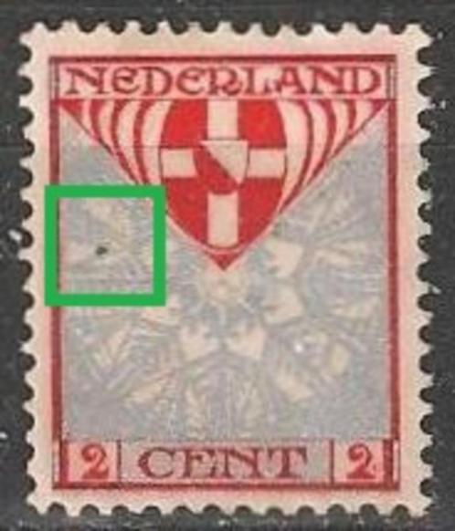 Kind No.199 druktoeval XXX. ADV. no.4 O., Postzegels en Munten, Postzegels | Nederland, Postfris, T/m 1940, Verzenden