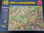 Puzzel Jan v Haasteren wereldkampioenschappen veldrijden, Ophalen of Verzenden, 500 t/m 1500 stukjes, Zo goed als nieuw, Legpuzzel