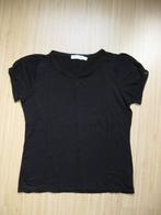 Top Turnover maat S, Ophalen, Zwart, Turnover, Korte mouw