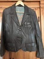 Leren jas, Kleding | Dames, Maat 38/40 (M), Bruin, Even nog kijken, Ophalen of Verzenden