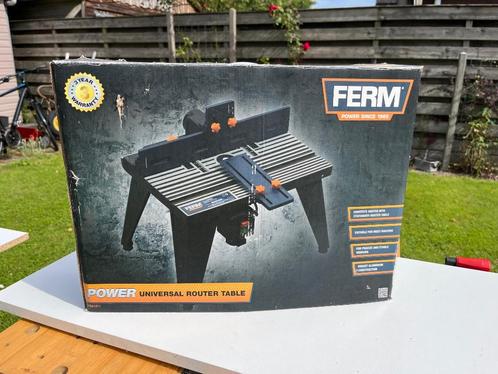 Universele freestafel (accessoire) - Ferm, Doe-het-zelf en Verbouw, Gereedschap | Freesmachines, Gebruikt, Overige soorten, Ophalen