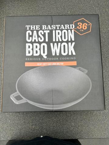 Bastard cast iron wok 36 cm - Nieuw beschikbaar voor biedingen