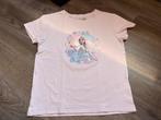 Roze Frozen Elsa Shirt H&M 134/140, Meisje, H&M, Ophalen of Verzenden, Zo goed als nieuw