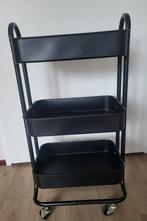 Ikea RÅSKOG roltafeltje - Zwart, Ophalen, Gebruikt