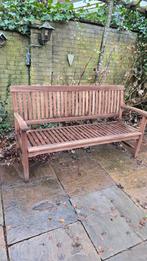 Teakhouten tuinbank, Ophalen, Gebruikt, Teakhout