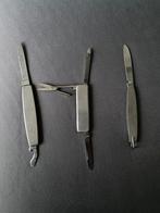 3 vintage roestvrij stalen zakmessen - klassiek & stevig, Ophalen of Verzenden, Zo goed als nieuw