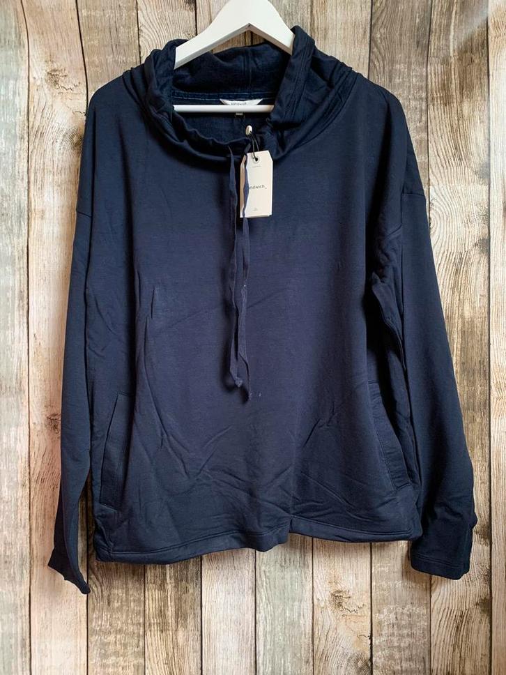 Nieuwe donker blauwe trui met kol van Sandwich (Maat XXL), Kleding | Dames, Grote Maten, Nieuw, Trui of Vest, Blauw, Verzenden