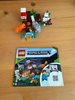LEGO Minecraft 21162 - De Taiga Avontuur, Kinderen en Baby's, Speelgoed | Duplo en Lego, Ophalen of Verzenden, Zo goed als nieuw