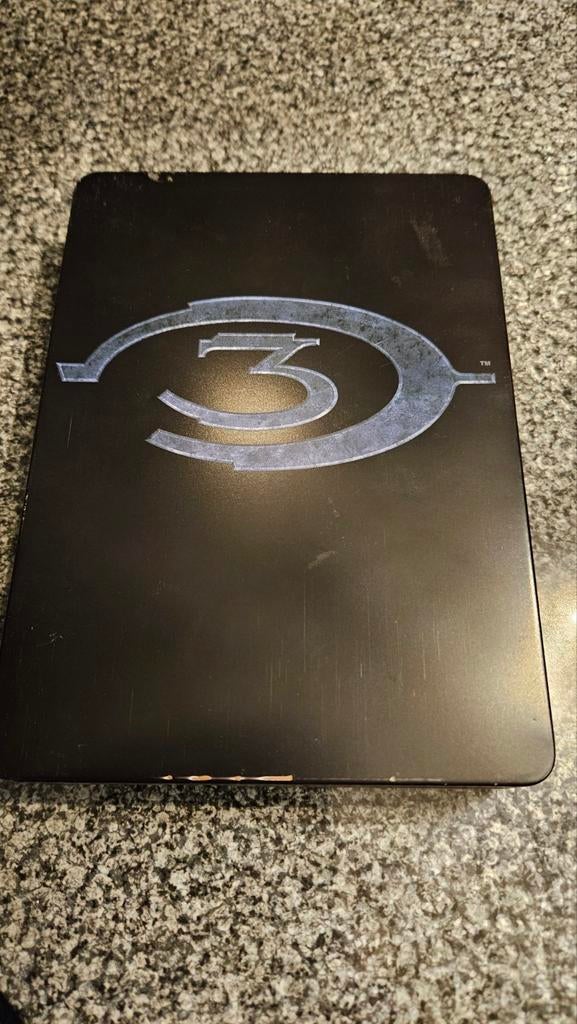 Xbox 360 Halo 3 Steelcase (met deukjes, geen game), Online, Gebruikt, Shooter, 1 speler