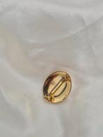 Vintage Camee Broche, Overige materialen, Gebruikt, Verzenden, Beige