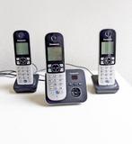 SET DECT-TELEFOONS met INTERCOM-funktie en AA [N776.1222]3, Ophalen, Zo goed als nieuw, 3 handsets