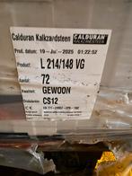 Kalkzandstenen en lijm, Doe-het-zelf en Verbouw, Metselstenen, Ophalen, Zo goed als nieuw, Kalkzandstenen