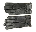 Lederen handschoenen met voering - maataanduiding: 8,5 /H, Kleding | Heren, Mutsen, Sjaals en Handschoenen, Handschoenen, Nieuw