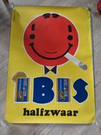 IBIS. Halfzwaar.  Shag reclame poster., Ophalen of Verzenden, Gebruikt, Rechthoekig Staand, Reclame