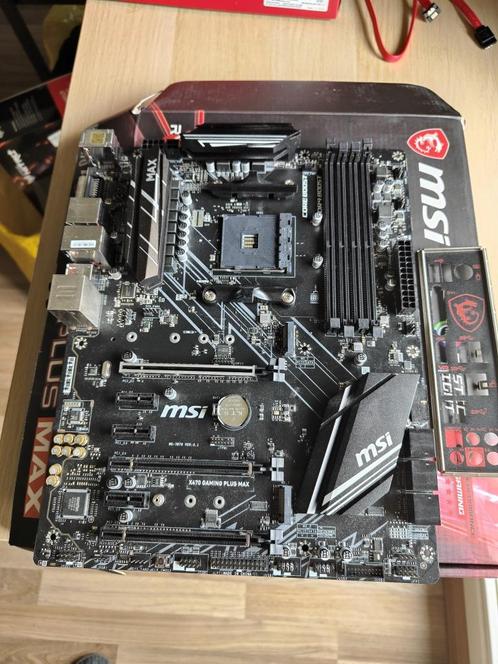 Motherboard MSI X470 GAMING PLUS MAX, Computers en Software, Moederborden, Zo goed als nieuw, AMD, DDR4, Ophalen of Verzenden