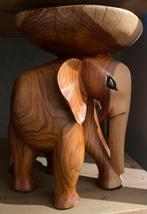Houtsnijwerk OLIFANT Uit GAMBIA, Antiek en Kunst, Ophalen of Verzenden