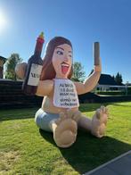 Selfie Girl opblaas figuur leeftijd zelf te bepalen, Ophalen of Verzenden, Nieuw, Verjaardag