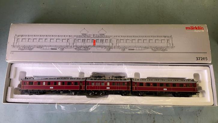 Marklin ho 37265 Elektrisch treinstel ET87 , DB , digitaal ,, Hobby en Vrije tijd, Modeltreinen | H0, Zo goed als nieuw, Locomotief