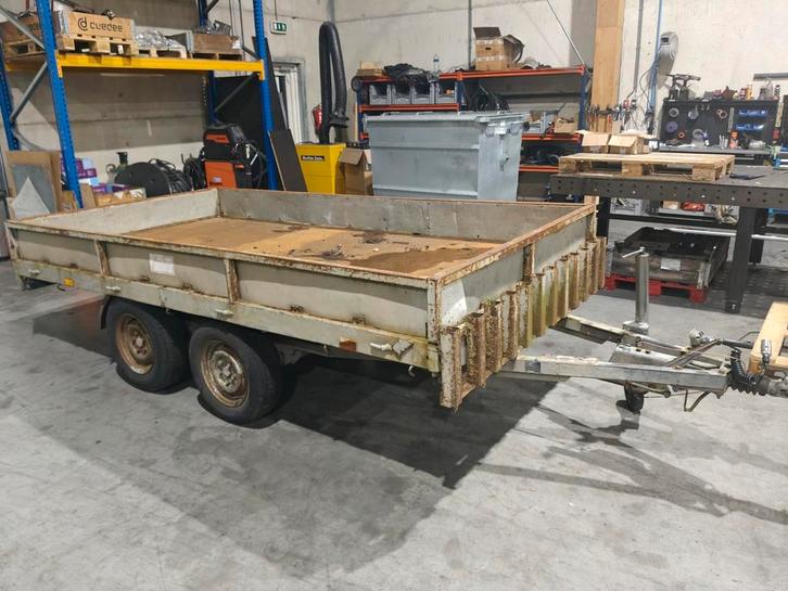 Hapert 2000kg aanhanger tandemasser, Auto diversen, Aanhangers en Bagagewagens, Ophalen of Verzenden