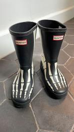 Kids Hunter regenlaarzen / rainboots skeleton print size 29, Kinderen en Baby's, Ophalen, Zo goed als nieuw, Jongen of Meisje