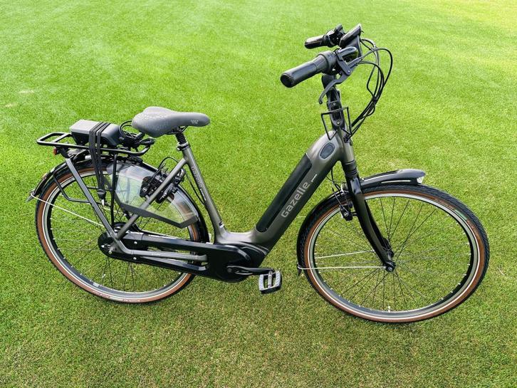 Gazelle Grenoble c380 elektrische Damesfiets, Fietsen en Brommers, Elektrische fietsen, Gebruikt, Gazelle, 51 tot 55 cm, 50 km per accu of meer