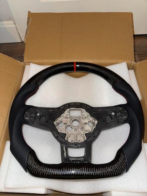 Carbon fiber stuur VW Golf MK7 / MK7.5 GTI / R - Polo GTI, Auto-onderdelen, Besturing, Volkswagen, Nieuw, Ophalen of Verzenden