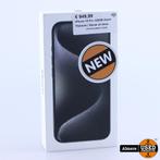 iPhone 15 Pro 128GB Zwart Titanium | Nieuw uit doos, Nieuw