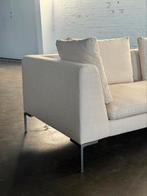 B&B Italia Charles | Creme (NIEUWSTAAT), Huis en Inrichting, Metaal, Hoekbank, 300 cm of meer, Ophalen of Verzenden