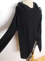 Mooie zwarte 50% wol/50% cashmere trui van Repeat! M/L, Kleding | Dames, Truien en Vesten, Ophalen of Verzenden, Zo goed als nieuw