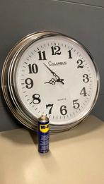 60 cm grote station klok, Ophalen of Verzenden, Zo goed als nieuw, Wandklok