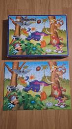 Vintage puzzel DARKWING DUCK 104 stukjes (13 x 8) compleet, Ophalen of Verzenden, Gebruikt
