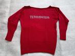 Terranova rood shirt, M, strass, Kleding | Dames, Maat 38/40 (M), Ophalen of Verzenden, Lange mouw, Terranova