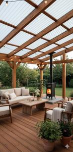 pelletkachel pizzaoven terrasverwarming, Tuin en Terras, Tuinhaarden, Ophalen of Verzenden, Nieuw