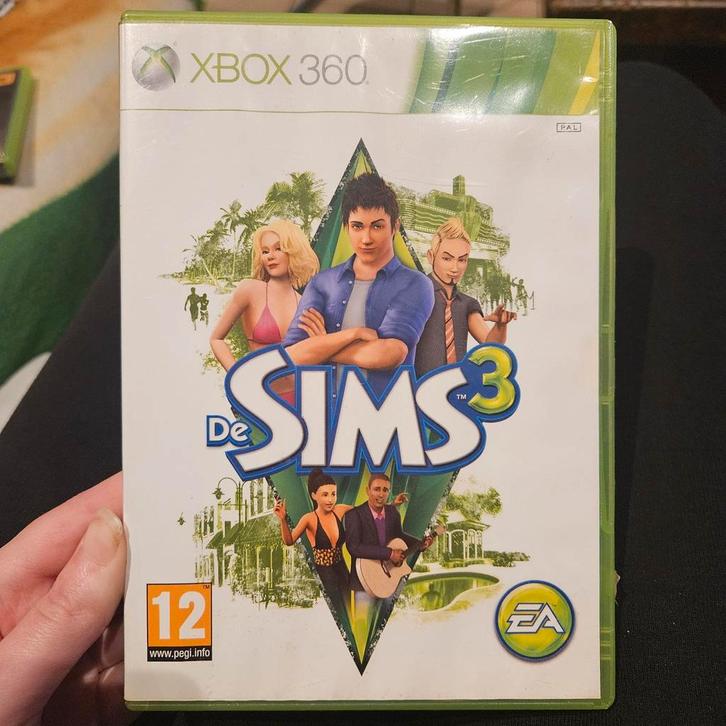 De Sims 3 - Xbox 360, Spelcomputers en Games, Games | Xbox 360, Gebruikt, Simulatie, 1 speler, Vanaf 12 jaar, Ophalen of Verzenden