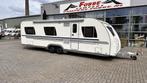 Dubbelasser Adria Alpina 743UK met 3 stapelbedden|Rondzit, Caravans en Kamperen, Chemisch toilet, Bedrijf, Koelkast, Adria