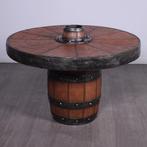 Barrel Table – Piratentafel 112 x 112 x 81 cm, Ophalen, HorecaBeelden, Nieuw, HorecaBeelden