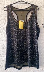 Fransa For Body & Soul sporttop met panterprint maat L, Ophalen of Verzenden, Nieuw, Zwart, Zonder mouw