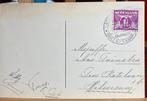 Kaart 1935 poststempel Katwijk aan Zee en Duinen, Postzegels en Munten, Brieven en Enveloppen | Nederland, Ophalen of Verzenden