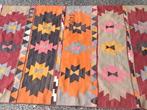 Handgeweven Turkse kilim semi antiek, Ophalen of Verzenden, Zo goed als nieuw, Rechthoekig