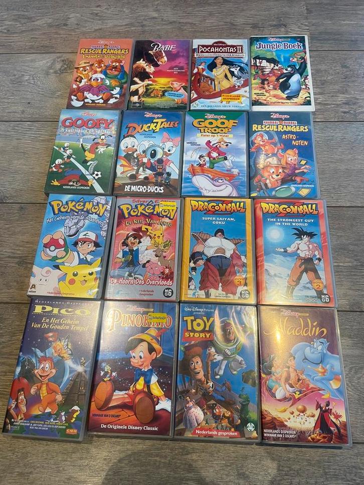 Diverse Videobanden, Cd's en Dvd's, VHS | Kinderen en Jeugd, Gebruikt, Alle leeftijden, Ophalen of Verzenden