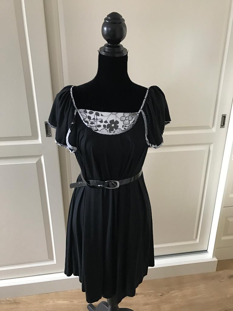 Jurk Miss Sixty, Kleding | Dames, Jurken, Zo goed als nieuw, Maat 34 (XS) of kleiner, Zwart, Boven de knie, Ophalen