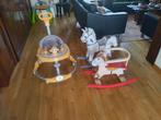 loopstoeltje en hobbelpaard zo goed als nieuw, Kinderen en Baby's, Ophalen, Overige typen, Met geluid, Zo goed als nieuw