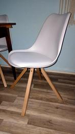 Eetkamerstoelen, Wit, Zo goed als nieuw, Vier, Ophalen