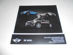 brochure Mini speciale series  2012, Ophalen of Verzenden, Nieuw, Overige merken