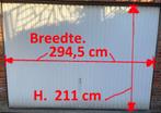 Hormann garagepoort 294,5 cm B. x 211 cm H.(gaaf, geen deuke, Ophalen, Gebruikt, 120 cm of meer, Garagedeur